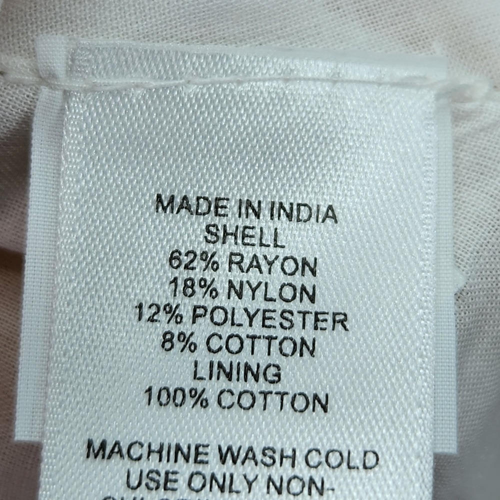 CeCe Womens Plus 1X Radiant Yellow Floral Print Blouse Skirt Set Spring Breakers - Picture 13 of 16